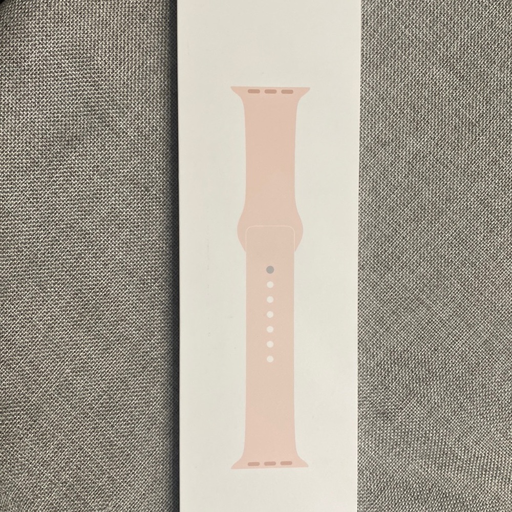 New in box, Apple Watch SE/Apple Watch series 6 pink sand sport band 44mm